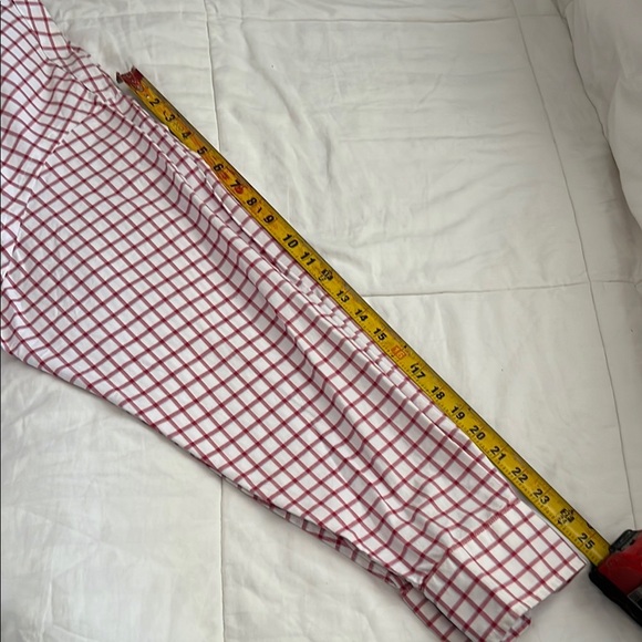 Daniel Cremieux Red and White Casual Button Down Shirt - Picture 9 of 16